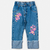Calça Jeans Bordado - Animê