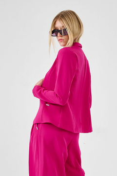 30052 CCK BLAZER DAFNE C/RECORTE CRE (30052) - tienda online