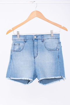 CLN SHORT JEAN AL CORTE CON HO (29786)