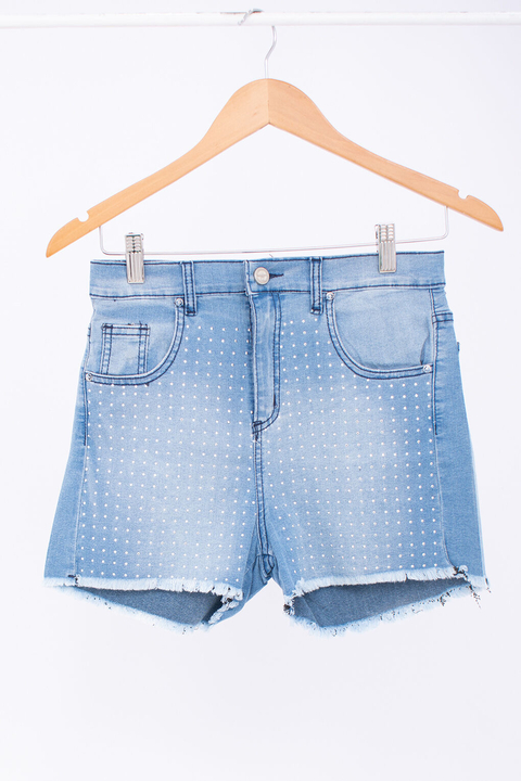 CLN SHORT JEAN AL CORTE CON HO (29786)