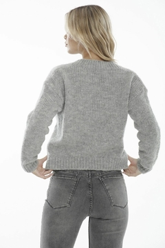(TPMAI) SACO ANNE CON TRENZAS (32113) - Tabatha Jeans Mayorista