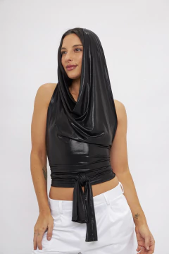 JLF TOP CON CAPUCHA BETH METAL (30675)