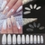 Tips Bailarina Natural - Transparente - 500 un.