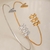 Bracelete Três Meninas Ouro