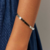 Bracelete Liso Ródio Branco