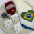 Lenço de Seda Brasil - comprar online