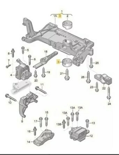 Soporte De Motor - Seat Toledo Leon - comprar online