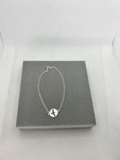 Pulseira espírito santo regulável.