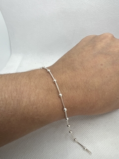 Pulseira veneziana com bolinhas. - comprar online