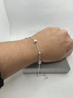 Pulseira bolas com bolinhas . - comprar online