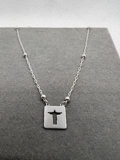 Colar 45 cm Cristo .