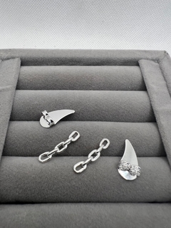 Brinco ear cuff corrente .