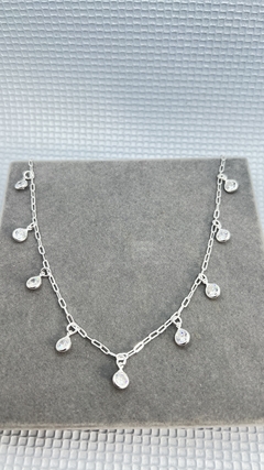 Choker zircônias. na internet