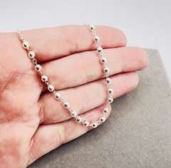 Pulseira de bolinhas 3 mm.