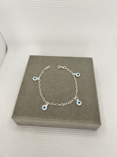 Pulseira olho grego pedurado .