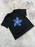 REMERA ALGODON FLOR "AZUL" en internet