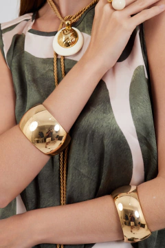 MAXI BRACELETES IMPÉRIO DOURADO na internet