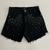 Short strass negro