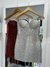 Vestido straples con tazas glitter