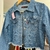 Campera de jeans ondas