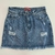 Pollera de jeans abierto en cadera