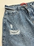 Pollera de jeans abierto en cadera en internet