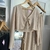 Blusa moñito mangas anchas - comprar online