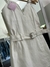 Vestido bengalina con cinto - comprar online