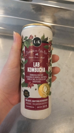 Lab Kombucha Com Café 350ml