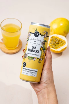Lab Kombucha Com Maracujá 350ml