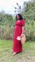 Vestido camponesa longo Maitê