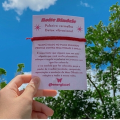 pulseira vermelha detox- Roite Bindele