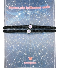 juntos brilhamos mais - pulseira neon