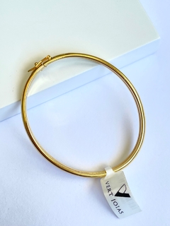 Bracelete liso dourado - comprar online