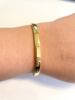 Bracelete inspiração dourado