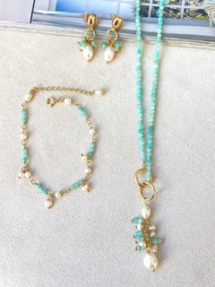 Pulseira turmalina verde - comprar online