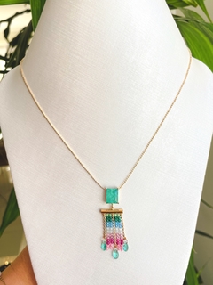 Colar degrade rainbow
