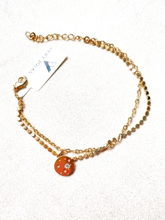 Pulseira pingente esfera - comprar online