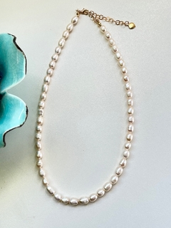 Colar choker pérolas - comprar online