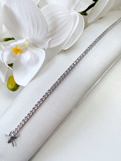 Pulseira riviera em prata (3mm) - comprar online
