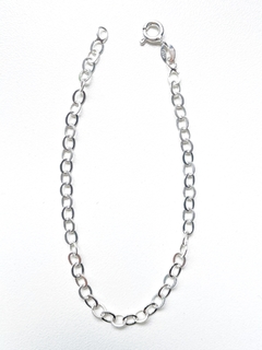 Pulseira prata elos na internet