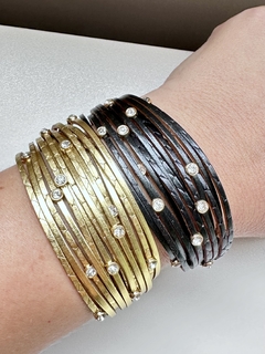 Pulseira pontos de luz preta - comprar online