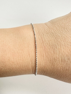 Pulseira bolinha prata 925