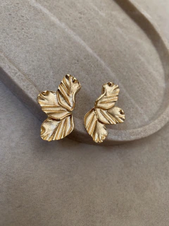 Brinco Leque flor - comprar online