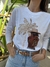 Remera MANGAS LARGAS- VIVIR CON FUERZA, LOCURA Y LIBERTAD - comprar online