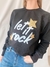 Remera MANGAS LARGAS - LET IT ROCK - Dorado