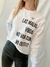 Remera LAS MALAS VIBRAS NO VAN CON MI OUTFIT