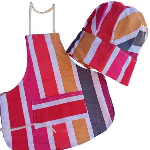 Delantal y Gorro Cocinerito - comprar online