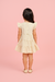 Vestido Menina Três Marias Elegante Festa Luxo em Tecido Plano - Creme na internet