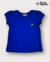 Jardineira Infantil Feminina Estampa + Baby Look Azul na internet